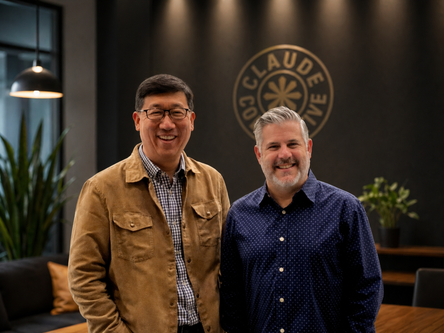 Michael Lukaszewski and Kenny Jahng, co-founders of Stackhouse Ventures and hosts of the Claude Collective